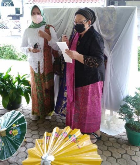 Sambutan Ibu RW Karang Tengah - Ibu Taufik Noor---